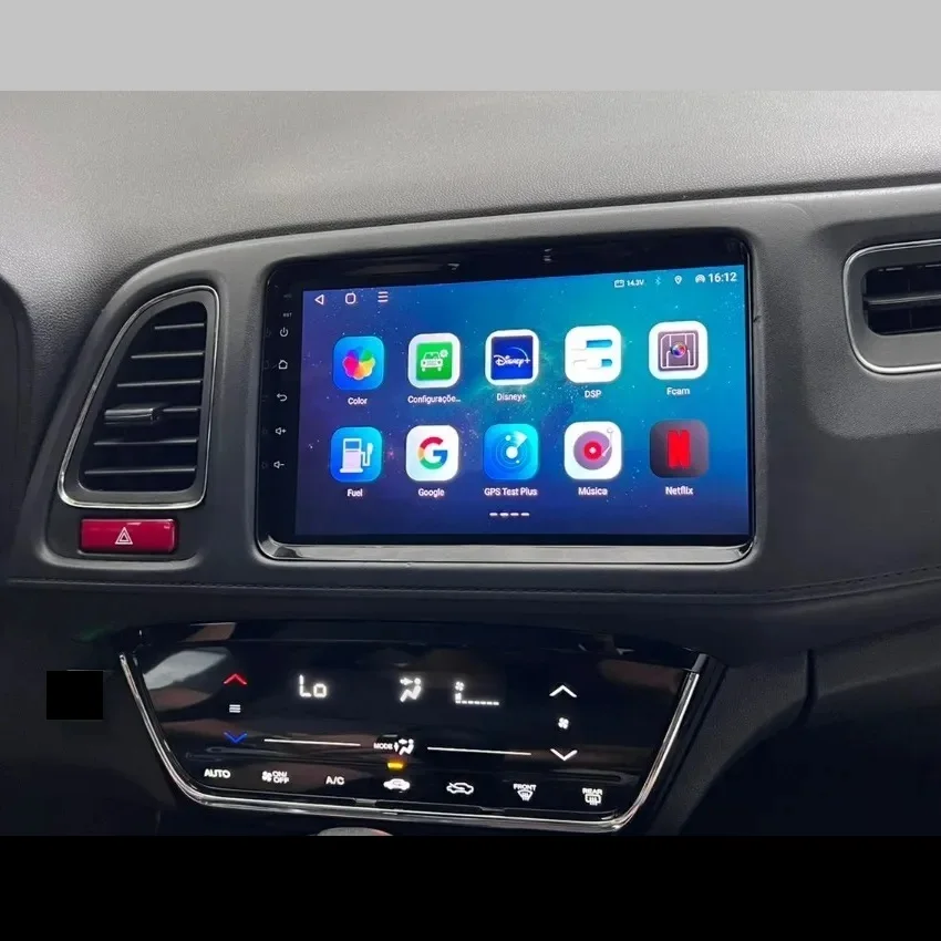 For HONDA HRV ATE 2021 9 INCH Frame and connecting cables for multimedia installation 9 "NAVPRO CASKA - 3