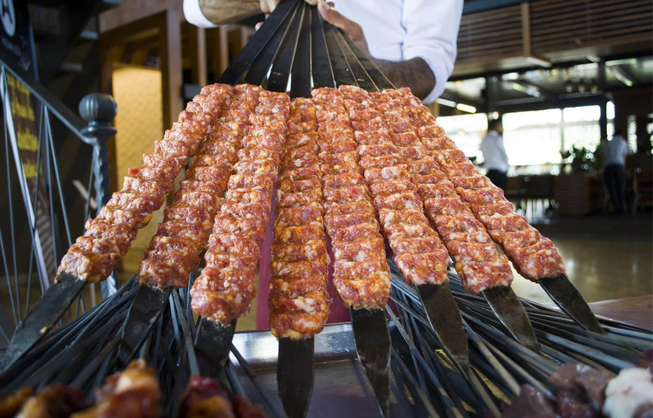 6 Pieces Special Kebab Skewers for Barbecue Kitchen Accessories BBQ