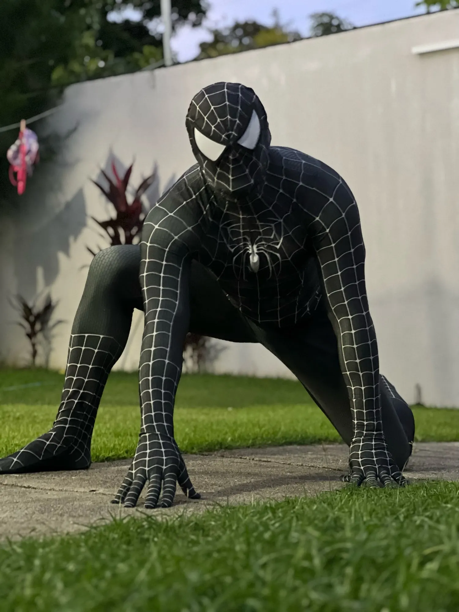 Déguisement Spiderman noir Symbiote - Spider Shop