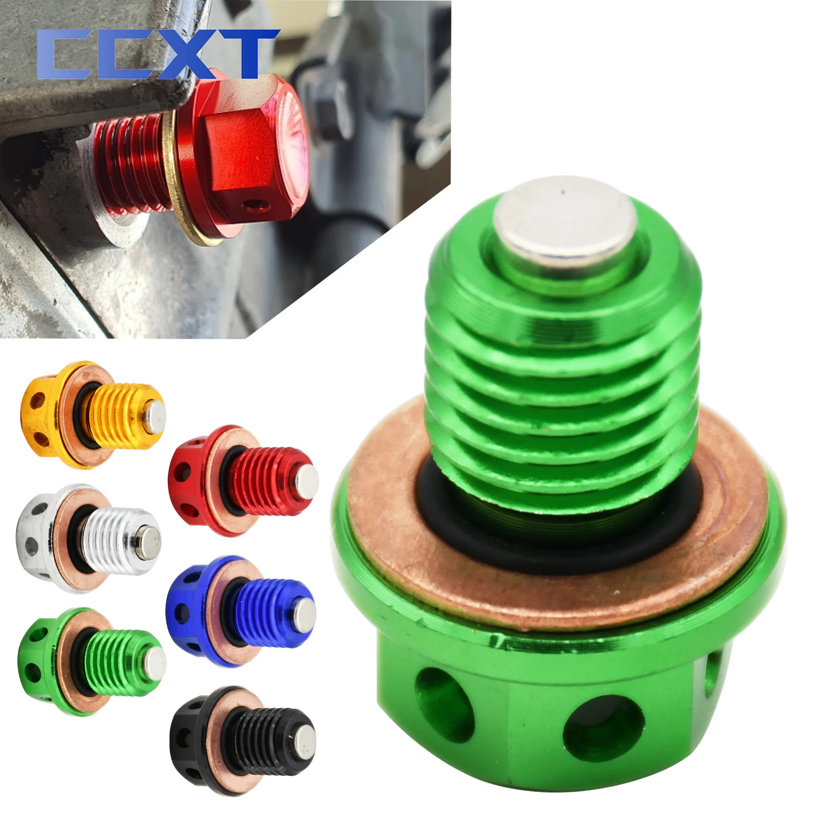 Oil Drain Plug Bolt For Kwasaki NINJA400 Z250 Z250SL ZZR250 ER