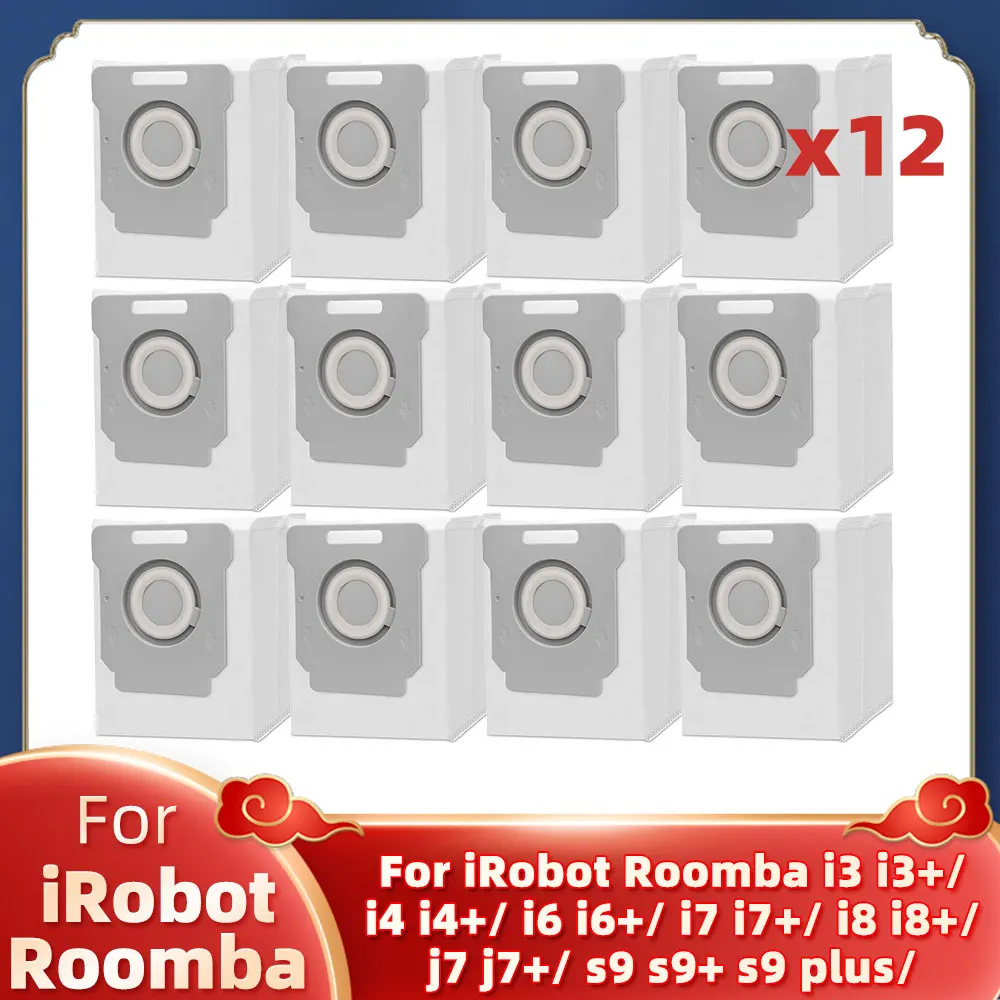 

Мешочки для iRobot Room i3 i3 i4 i4 + / i6 i6 + / i7 i7 + / j7 j7 + / i8 + / S9 S9 +, для замены пылесборников