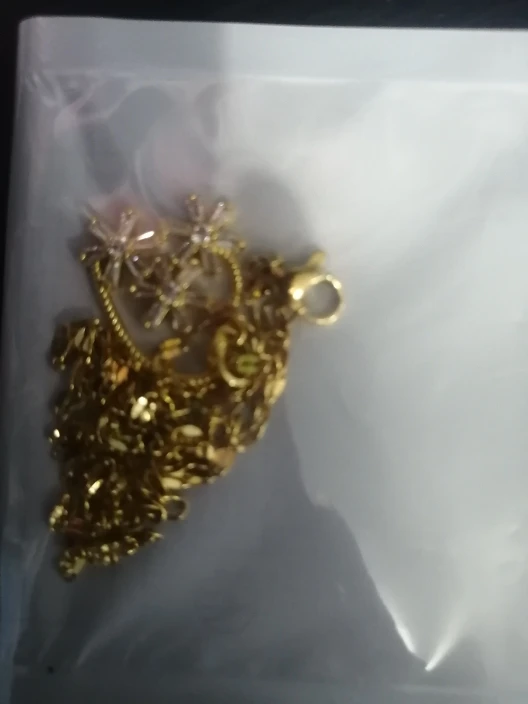 Elevate Your Look: Hollow Knight Necklace with Gold Glamour photo review