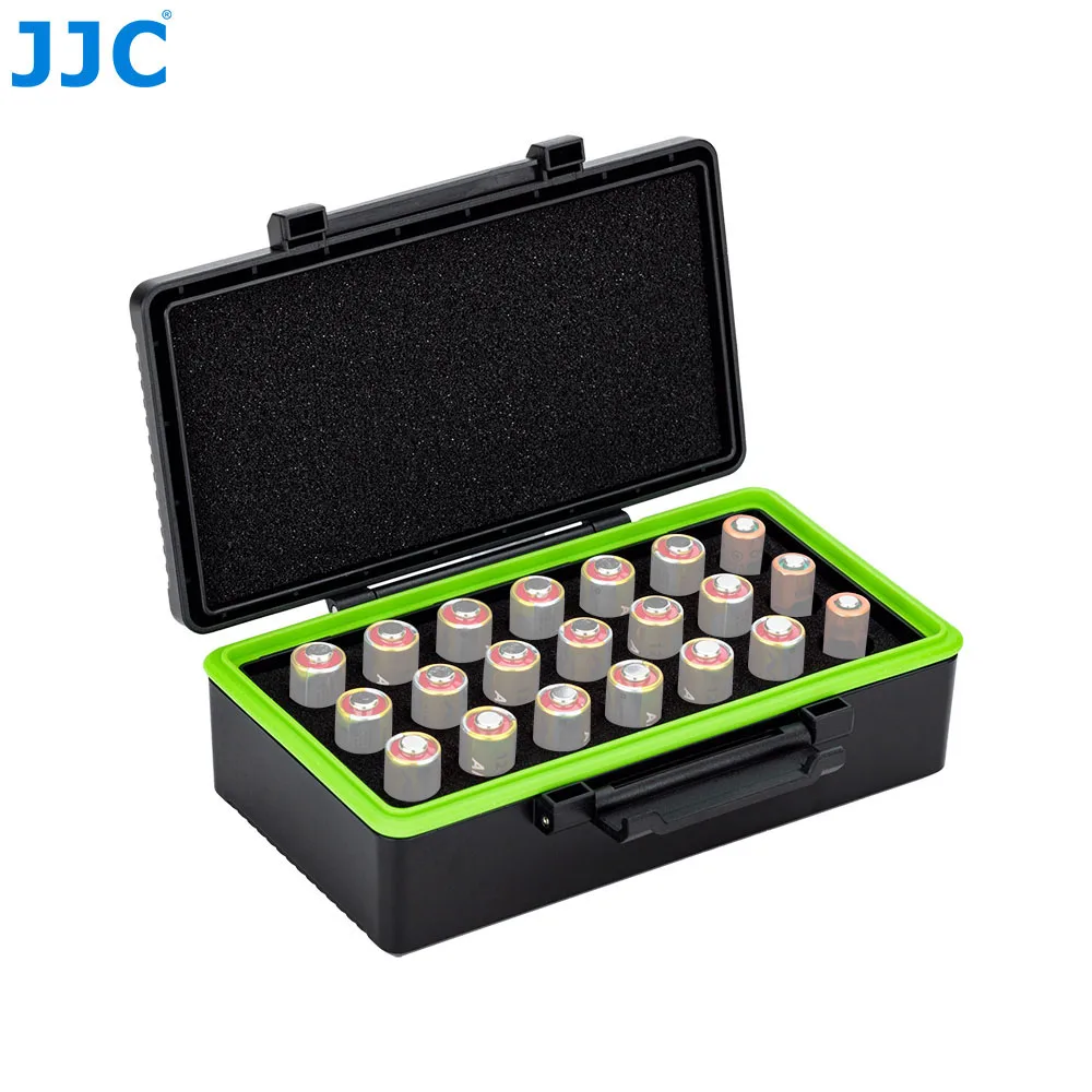 

JJC 23A A23 Battery Organizer Case Battery Storage Holder for 23A A23 VA23GA MN21 V23GA 27A VA27GA A2 MN2 V27GA Batteries