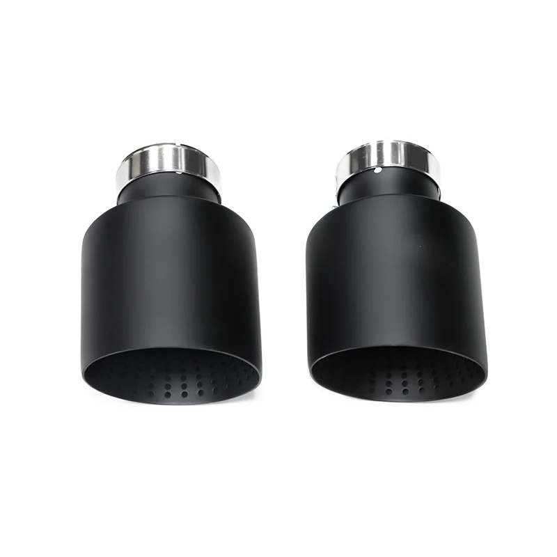 1 Pcs 304 Stainless Steel Single Exhaust Tip For Golf 7 MK7 GTI Muffler Tip For Golf R Exhaust System 60mm 63mm Universal Nozzle exhaust muffler tip,exhaust pipe muffler