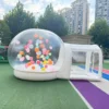 Inflatable Bouncing Bubble House Upgraded Version Inflatable Bubble Tent with Jumping Base Commercial Grade PVC Ballons House 5
