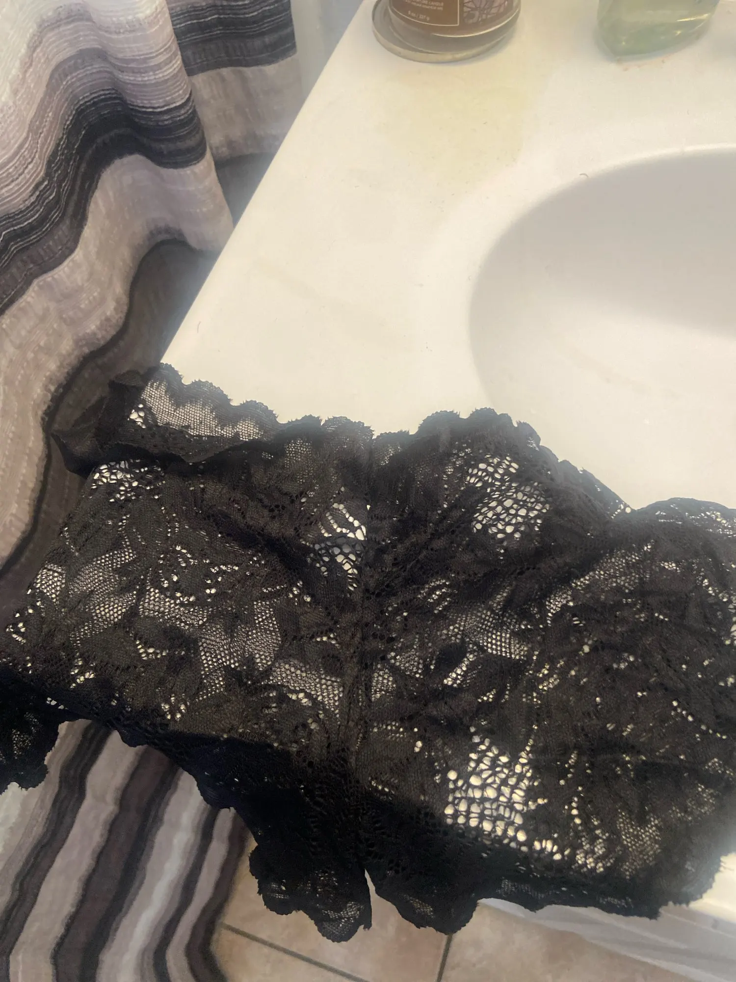 FINETOO 3Pcs/set Lace Boyshort Panties Women Low-Rise Floral Underwear S-XL Girls Sexy Panties Ladies Lace Underpants Lingerie photo review