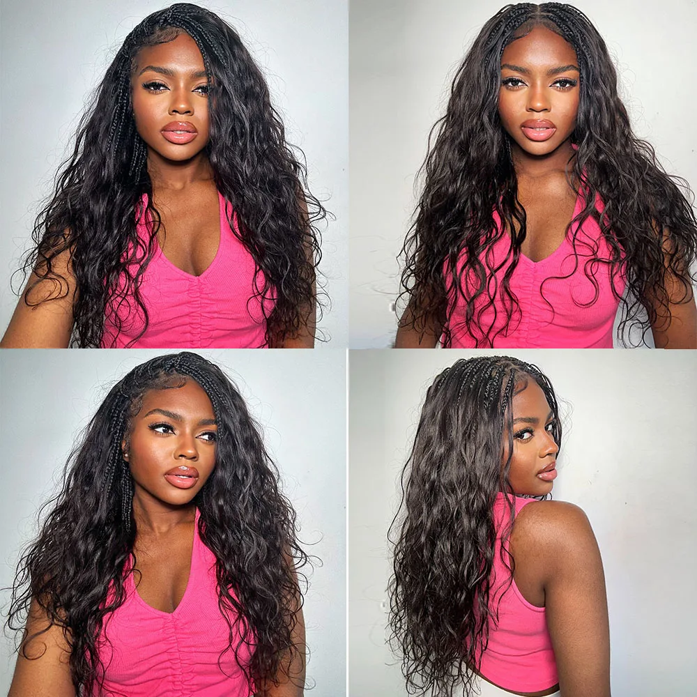Body Wave Miracle Knots Crochet Human Hair For Braiding Boho Braids 100% Raw human hair Extensions Feathered Human Crochet Hair 5