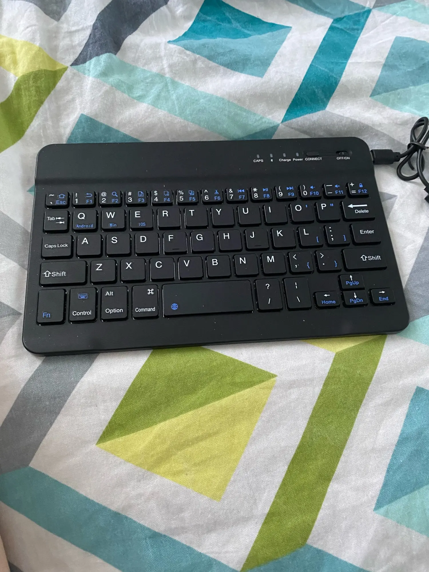 Mini Bluetooth Wireless Tablet Phone Keyboard Mouse Set