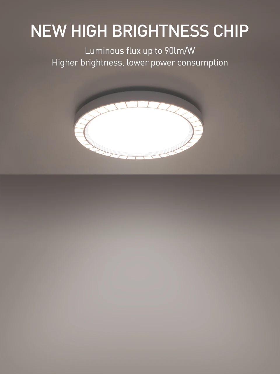 Description Picture 6 of itemLed Grille Ceiling Lamps 14inch Ultra-thin Design Bedroom Ceiling Lights 24/28/32W Panel Light For Living Room Kitchen AC85-265V