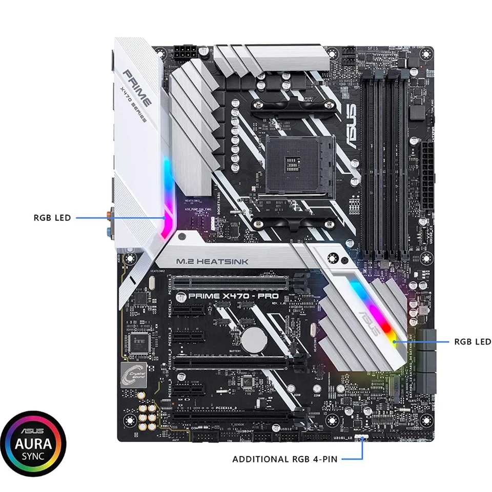 Asus am4 motherboard prime x470 pro verwendet atx amd x470 am4 