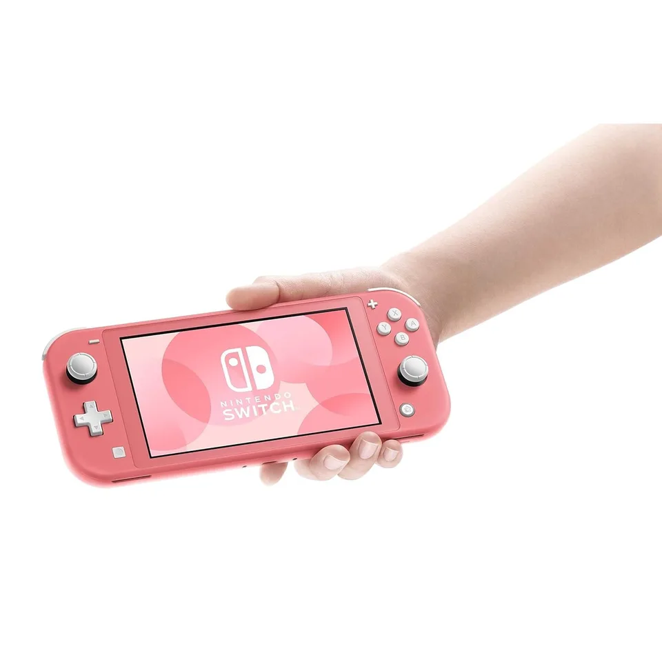 Nintendo Switch Lite Handheld Coral Gaming Console