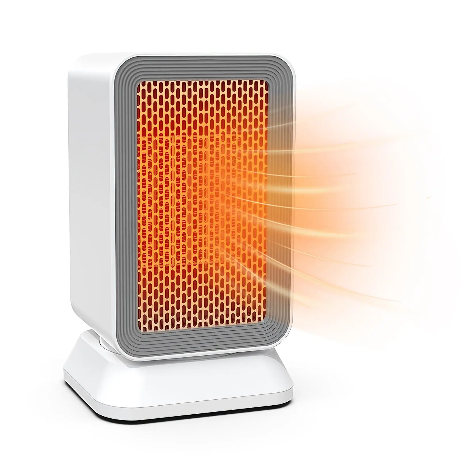 1500WElectricHeaterColdAndWarm2in1ShakeHeadPTCHeatingFan