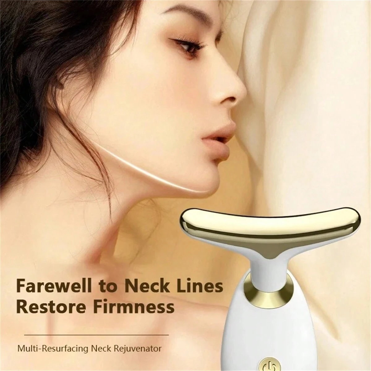 LED Light Therapy Tool 3-Color For Face Beauty Neck & Body Battery-Operated Skincare Beauty Tool Perfect Gift