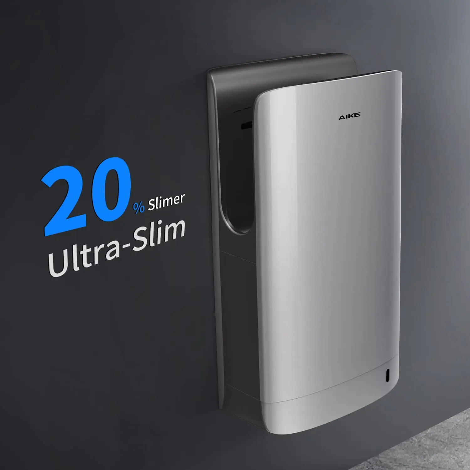 신발건조기 AIKE 자동 핸드 드라이어, 수직 슬림 소형 벽 건조기, HEPA 필터, 1400-1750W 신발건조기 AIKE 자동 핸드 드라이어, 수직 슬림 소형 벽 건조기, HEPA 필터, 1400-1750W