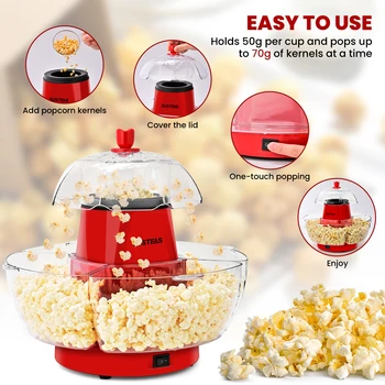 Mini Air Popcorn Maker 1