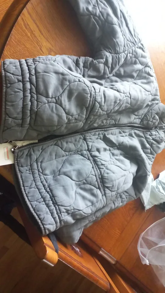 2024 Autumn Women's Stand-Up Collar Cotton Coat photo review