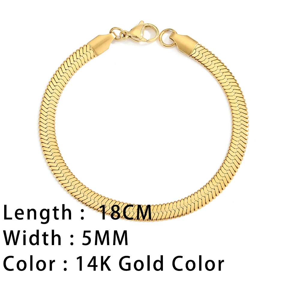 Snake Chain-5MM-18CM