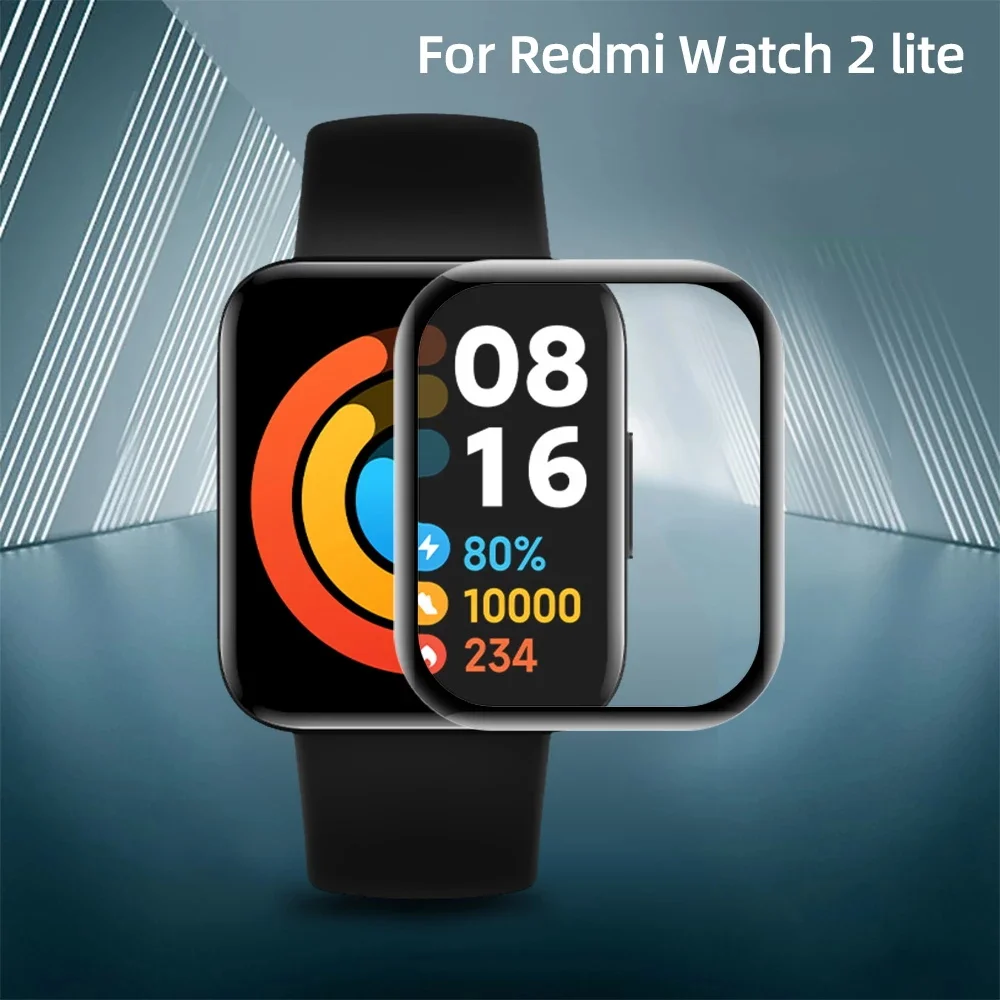 

Защитная пленка из мягкого стекловолокна для смарт-часов Xiaomi Redmi Watch 2 Lite
