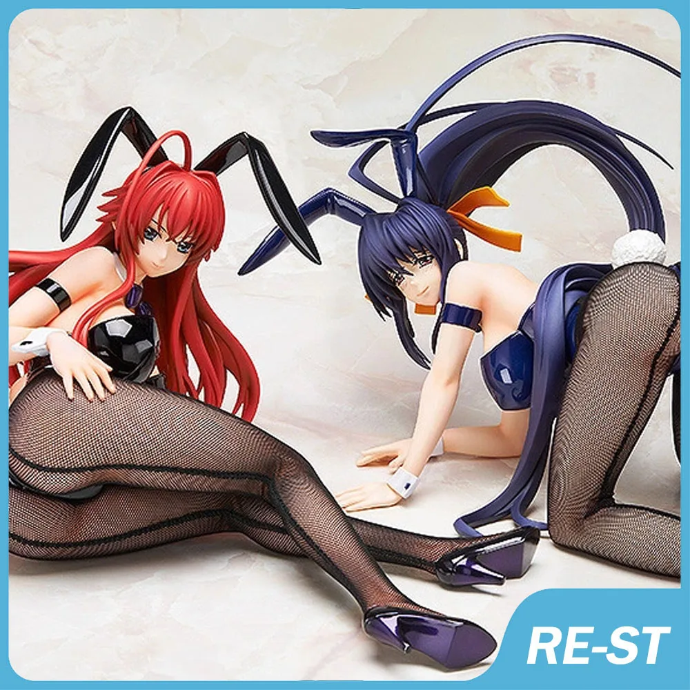 

Японская девочка старшей школы D×D Аниме фигурки Риас гремори и химеджима акано Банни девочка Ver. ПВХ фигурка модели игрушек