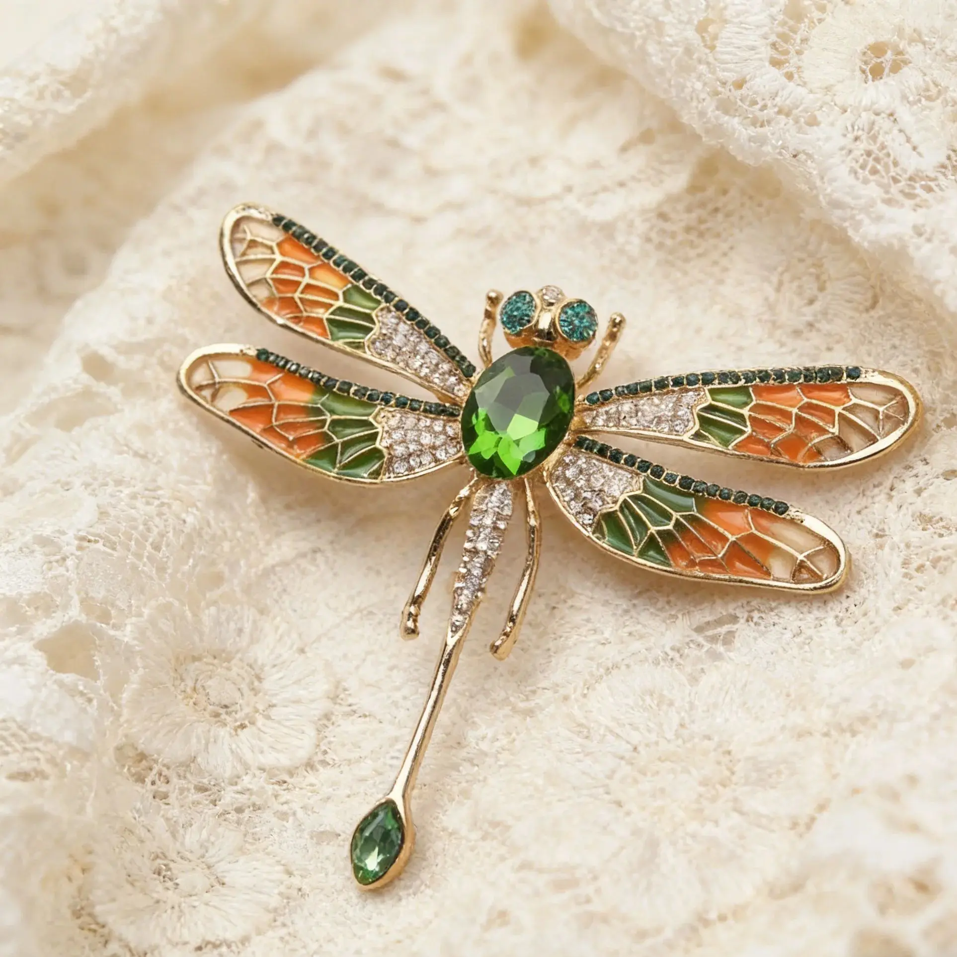 애자일 윙스 드래곤플라이 브로치 칭다오 갤럭시 메모어 레트로 드립 오일 곤충..