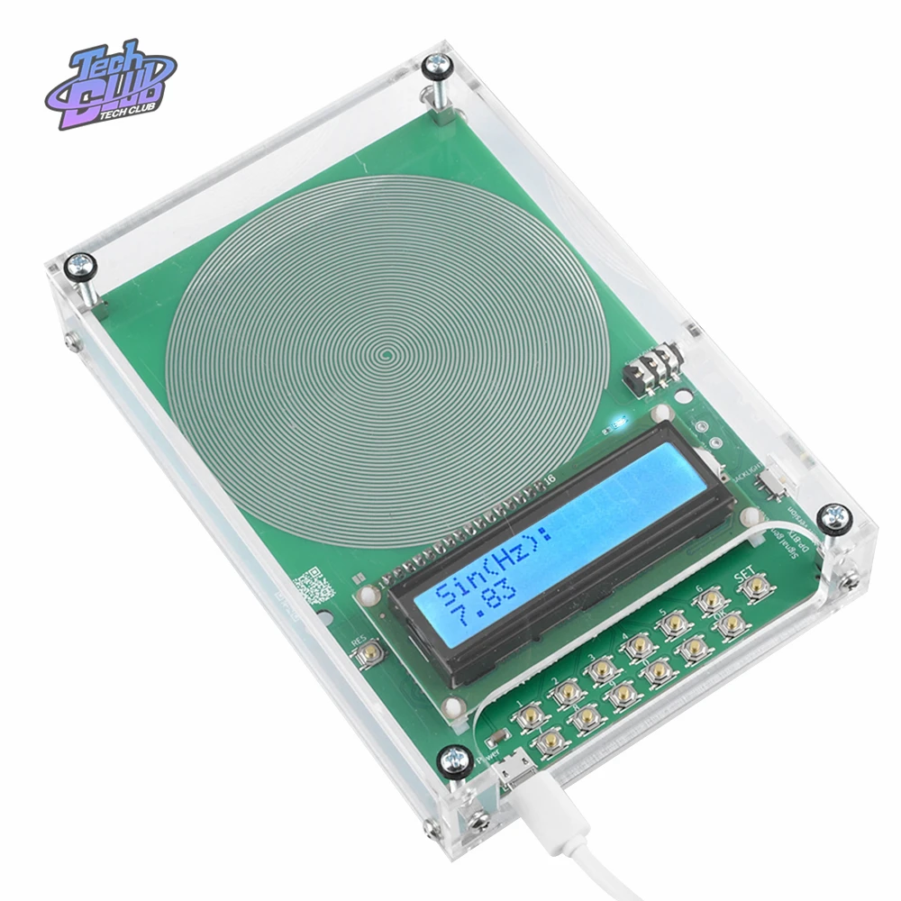 Adjustable0.1Hz~30000Hz 7.83Hz  Schumann Resonance Ultra-low Frequency Pulse wave Generator Audio Resonator 4