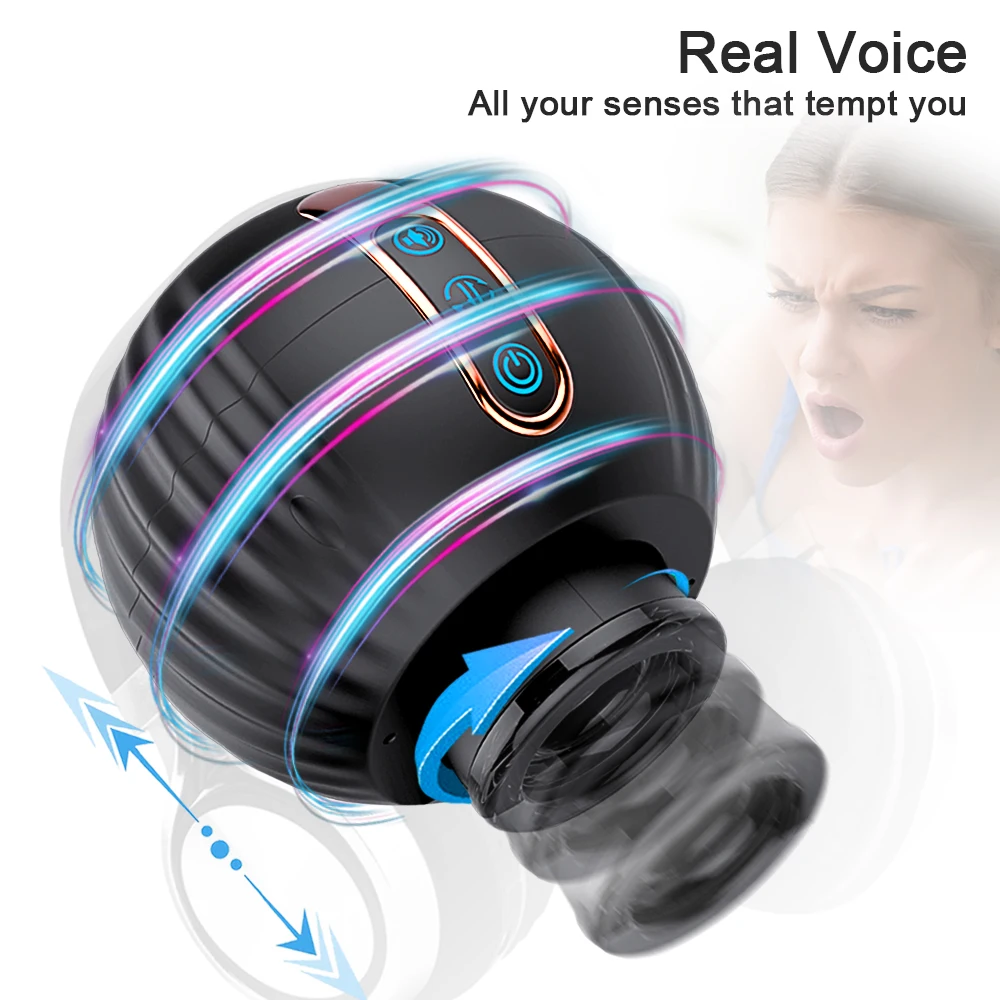 Automatischer männlicher Masturbator, Teleskop-Rotations-Masturbationskolben, Mastubator-Ausrüstung, Waren für Erwachsene_voghion.com