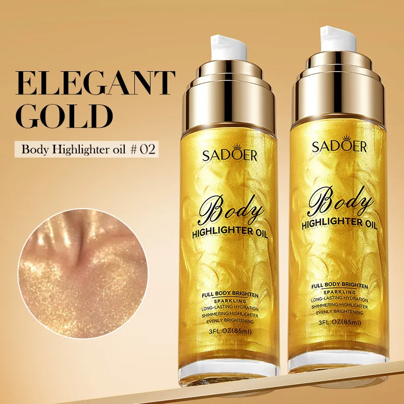 Body Lotion Highlighter Body Cream Moisturizing Lightening Body Lotion Korean skin care products Skin Lightening 4