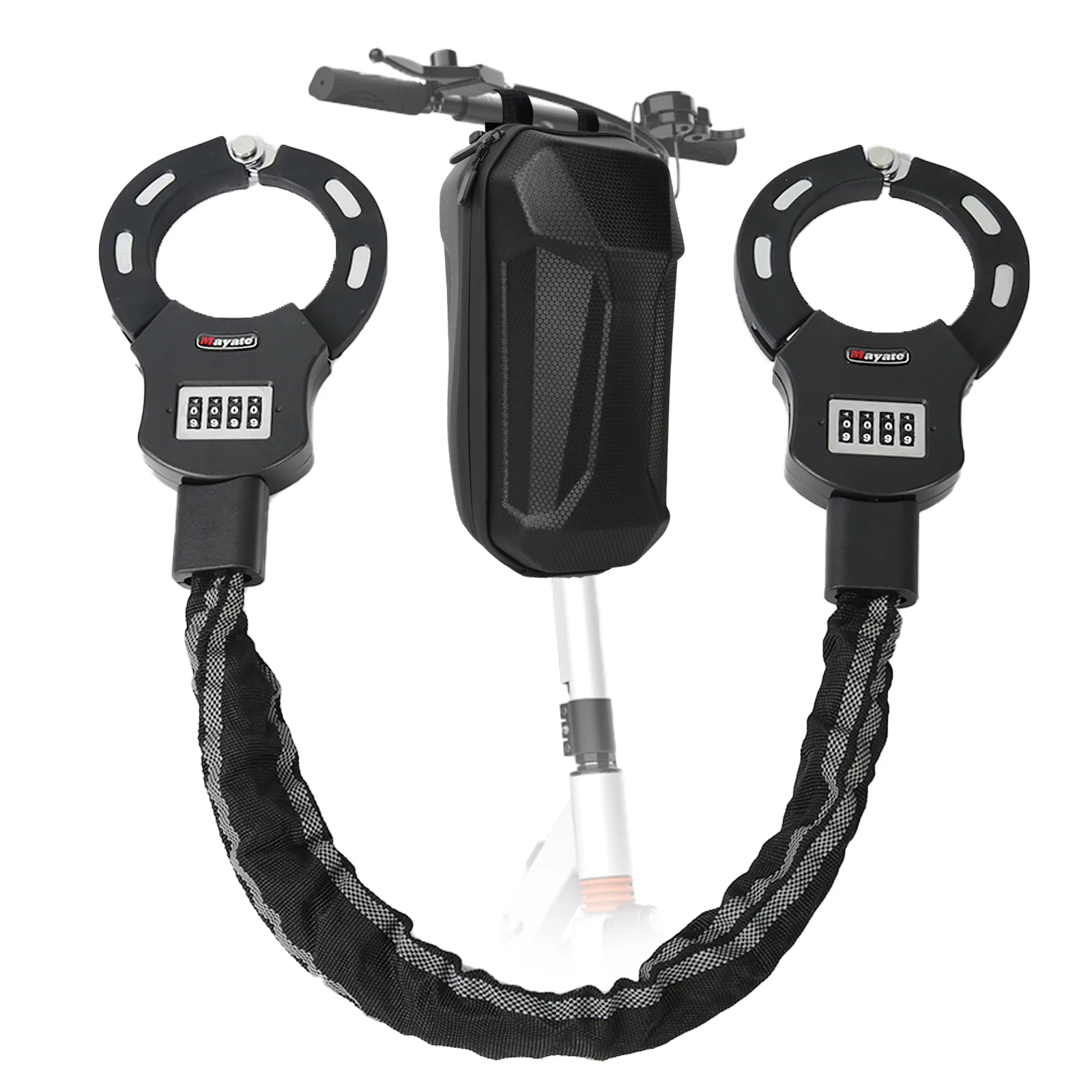 Electric Scooter Locks Anti Theft, Scooter Lock With Key, Bike Locks - View #2