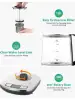 CACHOO Electric Kettle Temperature Control - 1.7L Glass Tea Kettle Electric with Infuser, 60Min Keep Warm & Automatic Shut Off 6