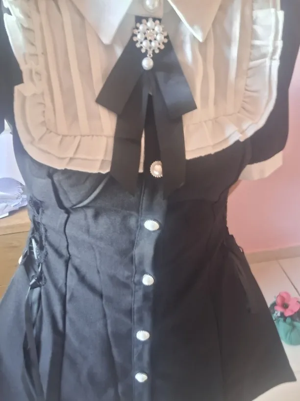 Dark Mini Dress - Girly Kei Aesthetic photo review