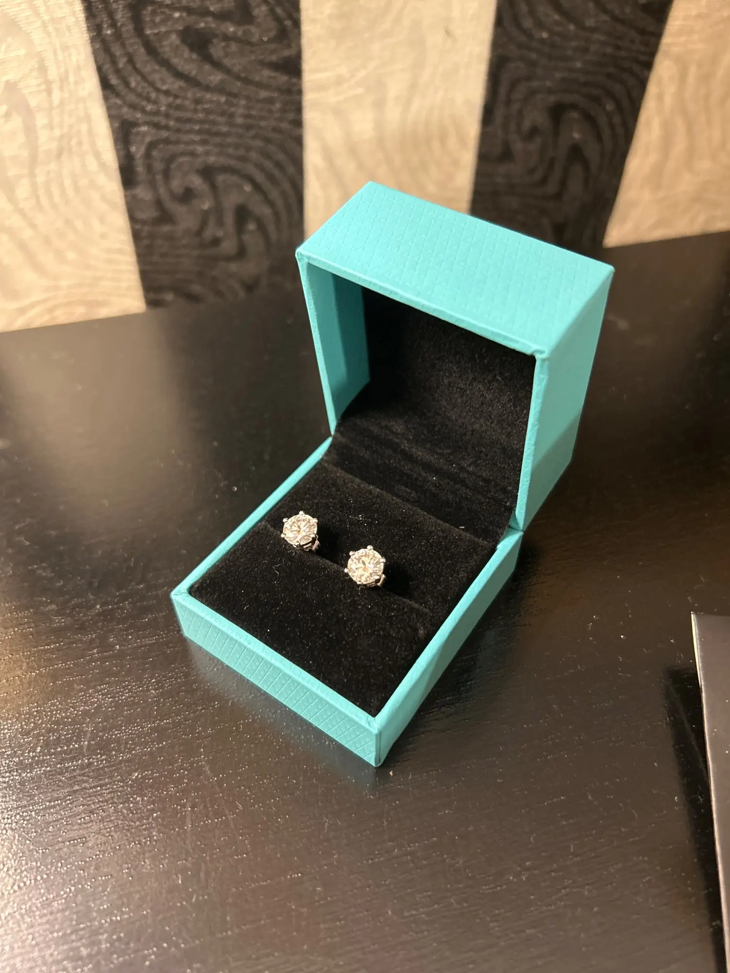 Sparkl365 Moissanite™ CELESTE 6-Claw Stud Earrings [18K Gold over Silver S925]