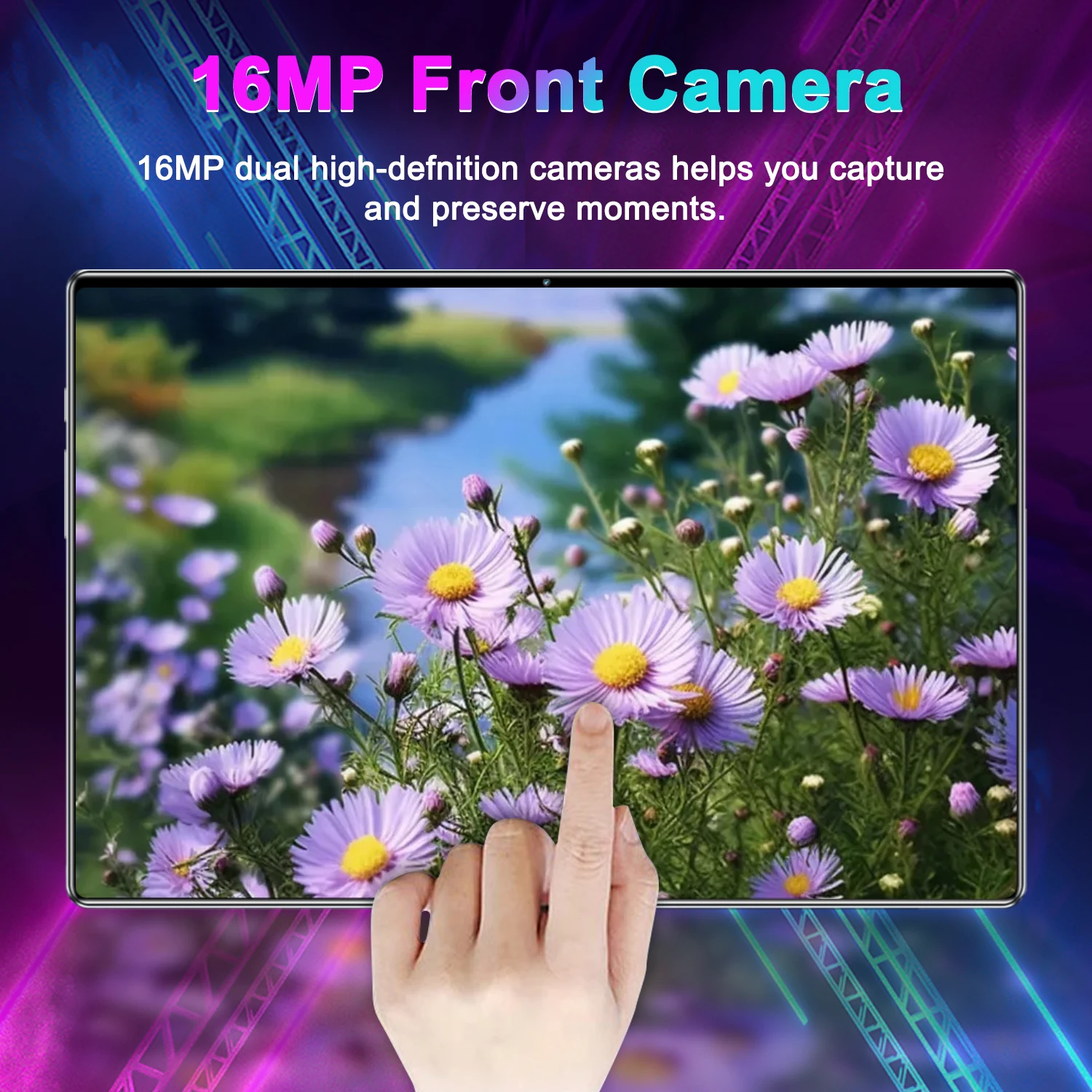 2026 Original Tablet Android13 10.36 Inch HD 16GB+1TB 12000mAh 14 core 5G Dual SIM Bluetooth WiFi GPS Tables