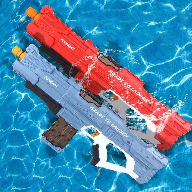 Automatic Electric Water Gun Chargeable Outdoor Beach Pool High Pressure Children's Kids Toys Boy Girl Gifts 5