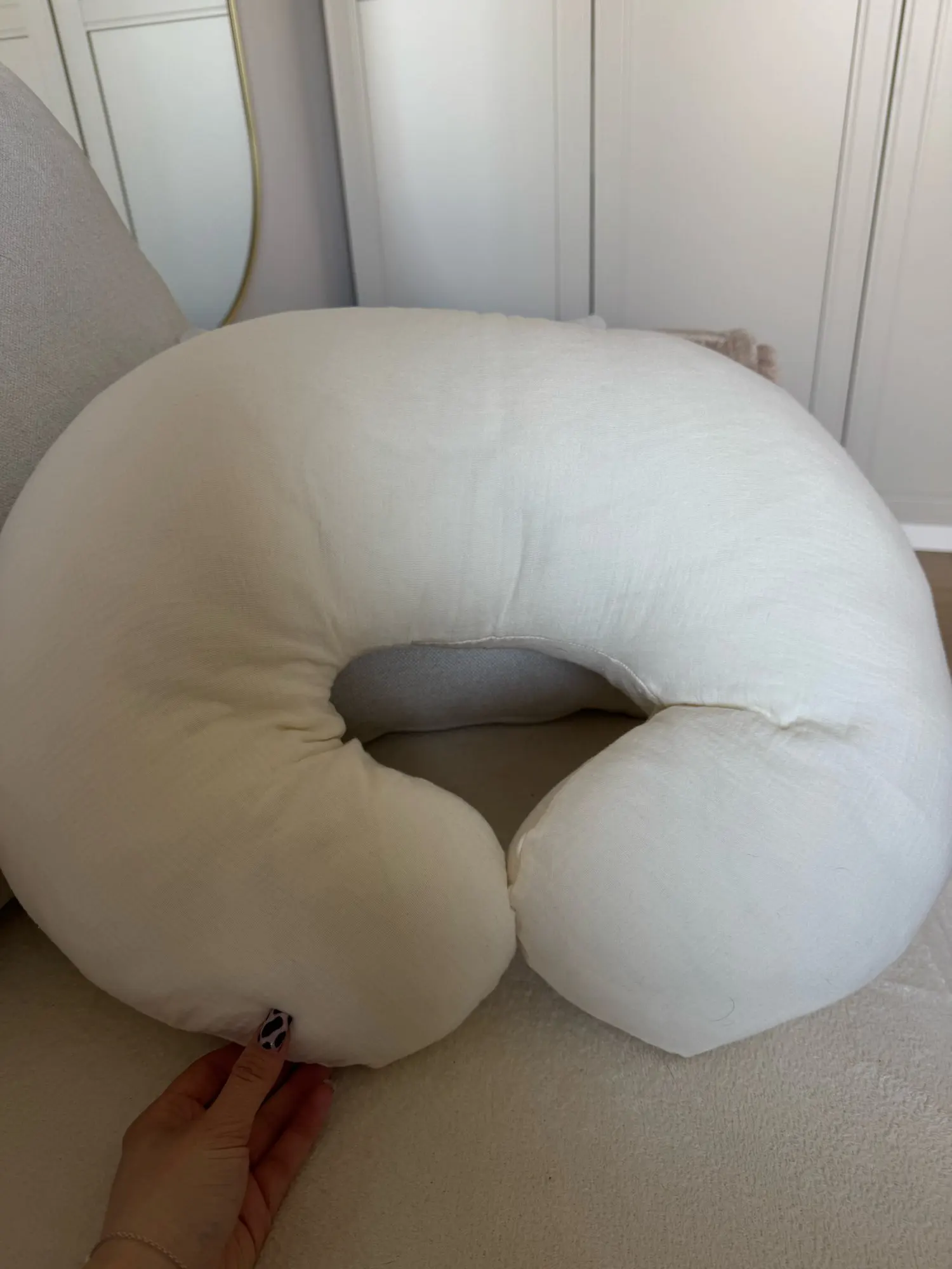 Baby Breastfeeding Pillow Cover Sleeve Nursing Pillow Case Detachable Slipcover photo review