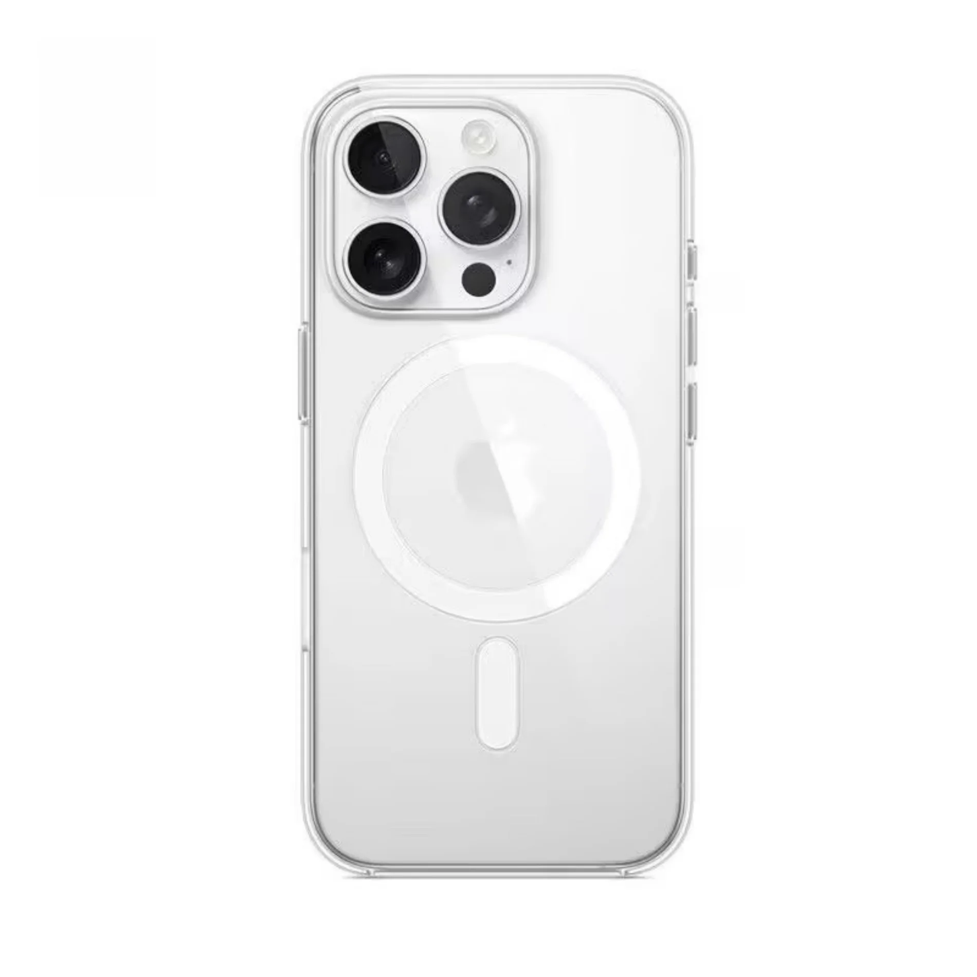 Personalized Clear Magnetic Phone Case with Custom Wedding Photo Display