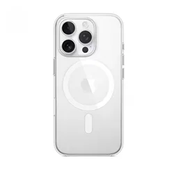 Personalized Clear Magnetic Phone Case with Custom Wedding Photo Display - iPhone 12 Mini (Clear)