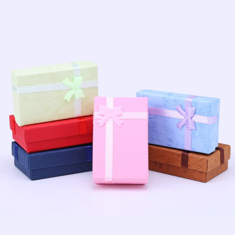 10Pcs Paper Gift Boxes for Jewelry Packaging Ring