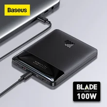 World Premiere Baseus 100W Power Bank 20000mAh Type C PD Fast Charging Powerbank Portable External Battery Charger for Notebook