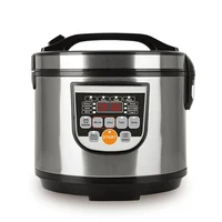 Autocuiseur Électrique Intelligent 5L en Acier Inoxydable 220V, Multicuiseur Domestique à Surface Antiadhésive pour Cuisine, Cuiseur Lent 1