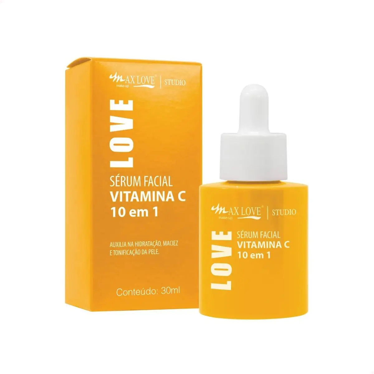 Sérum Facial Vitamina C 10 em 1 - Max Love 4