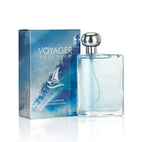 Voyager-Vaporisateur de parfum longue durée pour homme, 100ml, 3,4 FL OZ, zones de parfum boisées, musc, 93 Cologne 1
