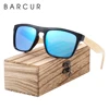 BARCUR Wood Sunglasses Polarized Fashion Bamboo Sun Glasses for Men Women Sport Eyewear 1