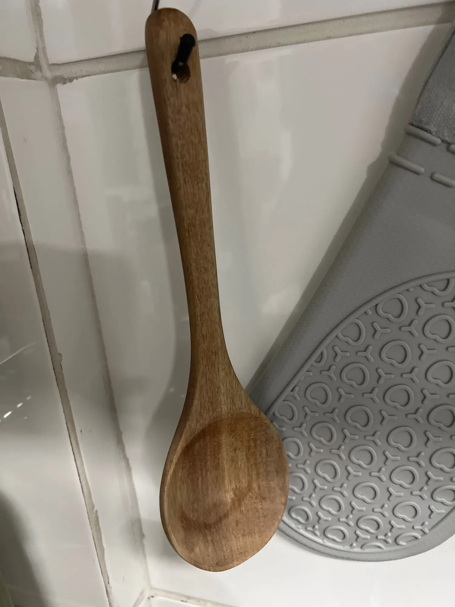 7 teile/satz Teak Natürliche Holz Geschirr Löffel Schöpfkelle Turner Reis Sieb Suppe Skimmer Kochen Löffel Scoop Küche Wiederverwendbare Tool Kit photo review