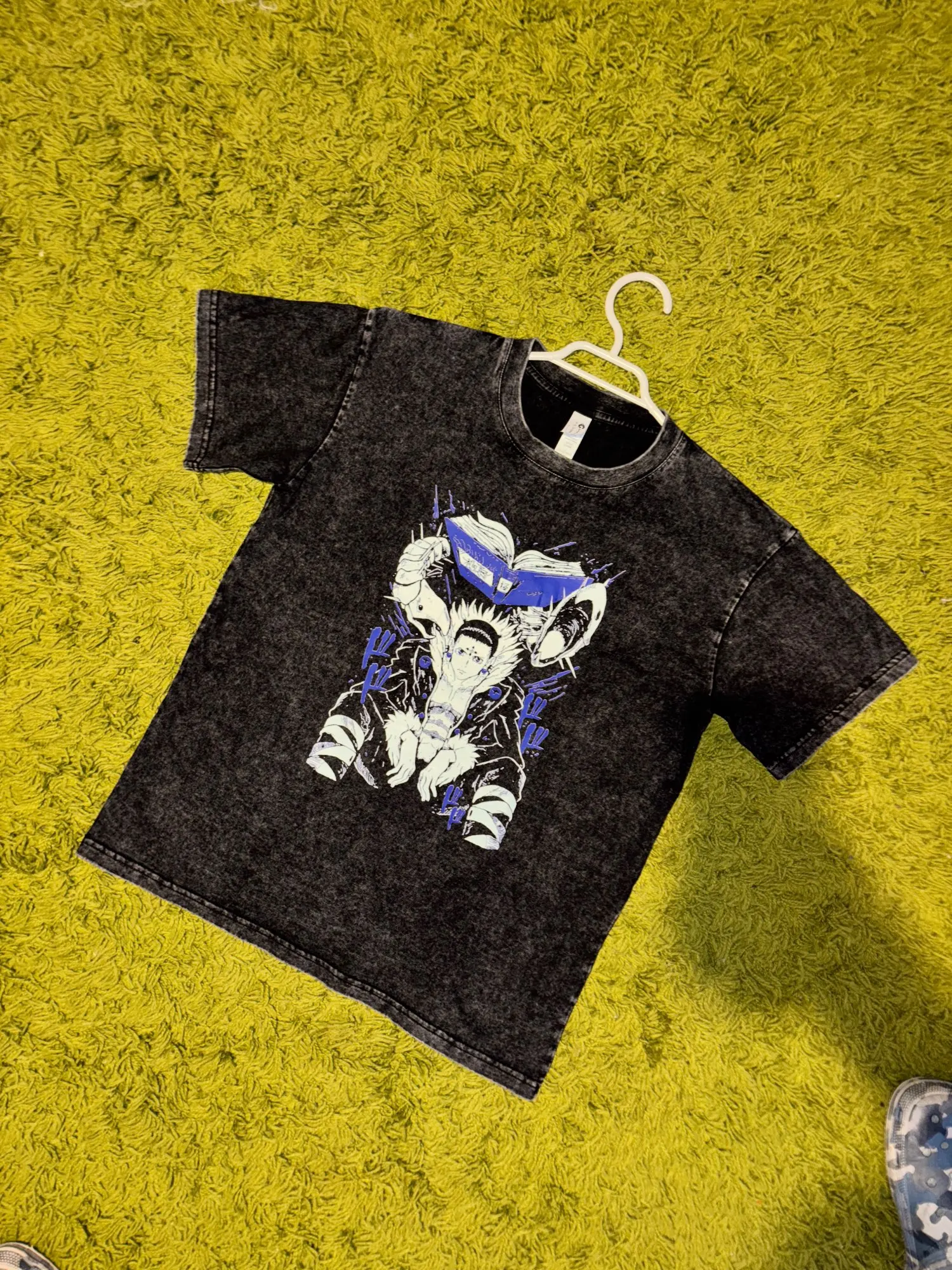 Anime Hunter × Hunter T-Shirt – Cherry Blossom X Logo | Cotton Oversized Tee with Anime Art Design