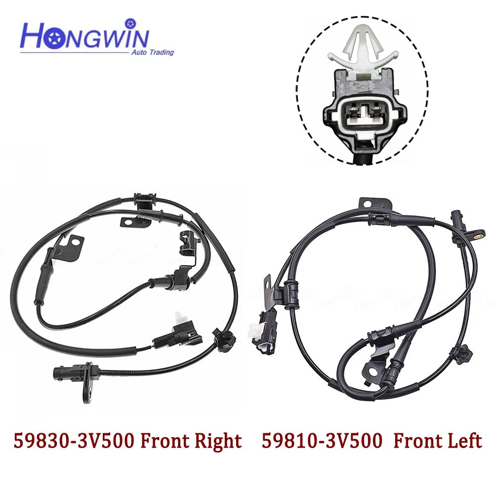 

59830 3V500 59810 3V500 передний правый левый датчик скорости ABS для 2012-2017 Hyundai Azera 3.3L V6 59830-3V500 598303V500 59810-3V500