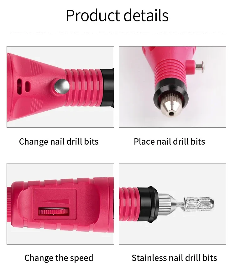 Professional Electric Nail Drill Machine