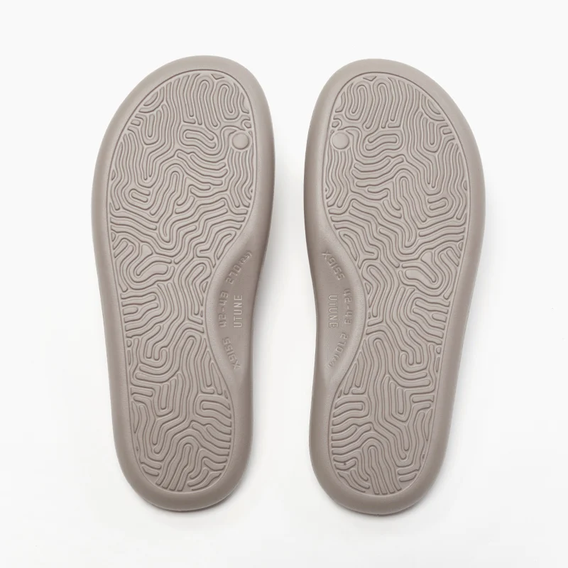 UTUNE Retro Slippers For man and woman Silent Simple Fashion Indoor Anti-slip Soft Lightweight women's sandals summer 2024 2
