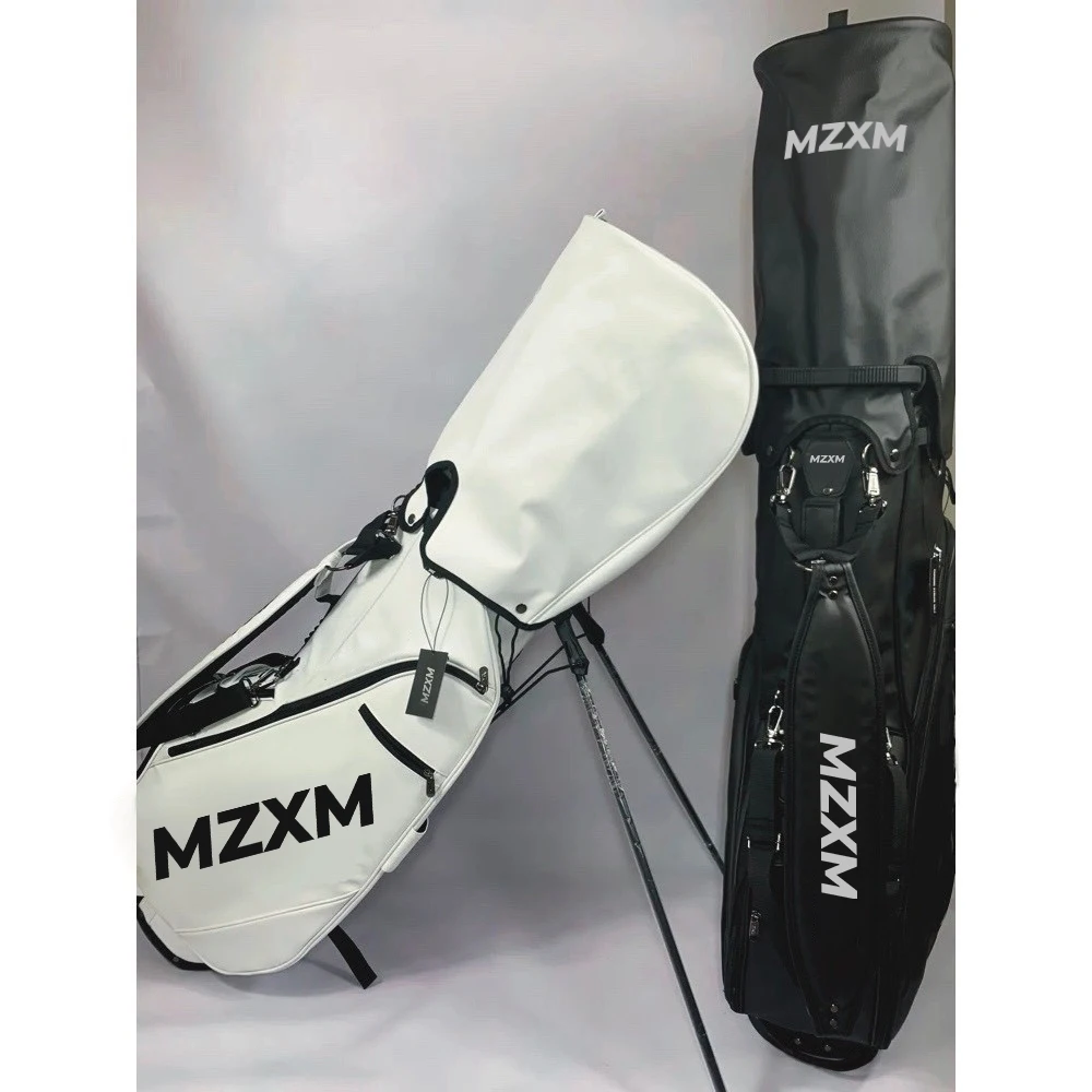 2024 Golf Club Bag for Men Luxury Style Black Color Golf Caddy Bag have Wheels Convenient for Golfer to Move Men's Golf Bag