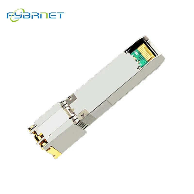 10G RJ45 Copper SFP+ Transceiver 30M/80M RJ45 Port 10GBase-T module Compatible with Mikrotik/Cisco for Ethernet Fiber Switch
