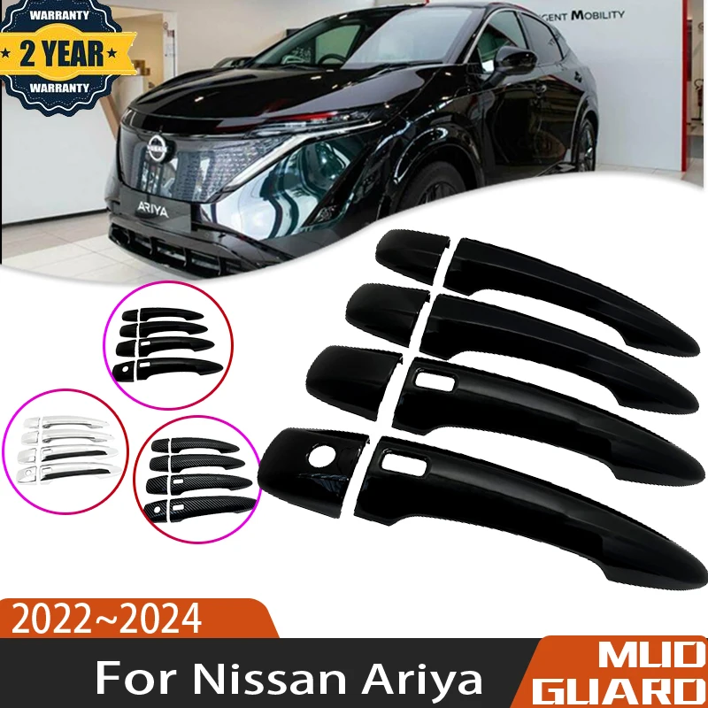 Maniglia Per Porta Nera Antigraffio Per Auto Esterna Per Accessori Nissan Ariya 2022 Fe0 2023 2024 Auto Decorare Accessori Esterni